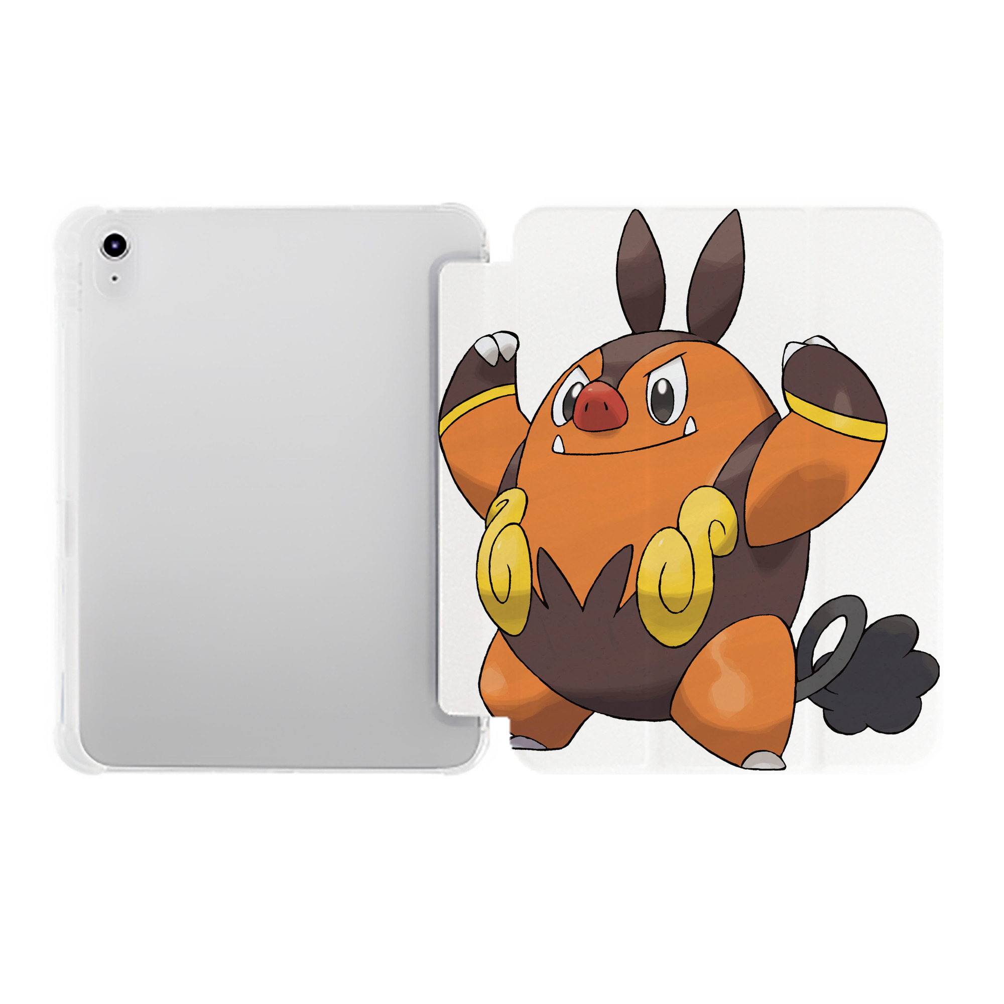 （画像用） ポケットモンスター Pokémon IPad ケース ペン収納付き 三つ折りスタンド PUレザー×シリコン 対応機種9.5/10.5/10.9インチ
